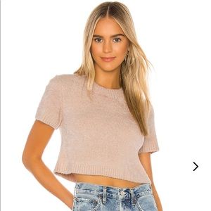 Lovers + Friends Crop sweater
